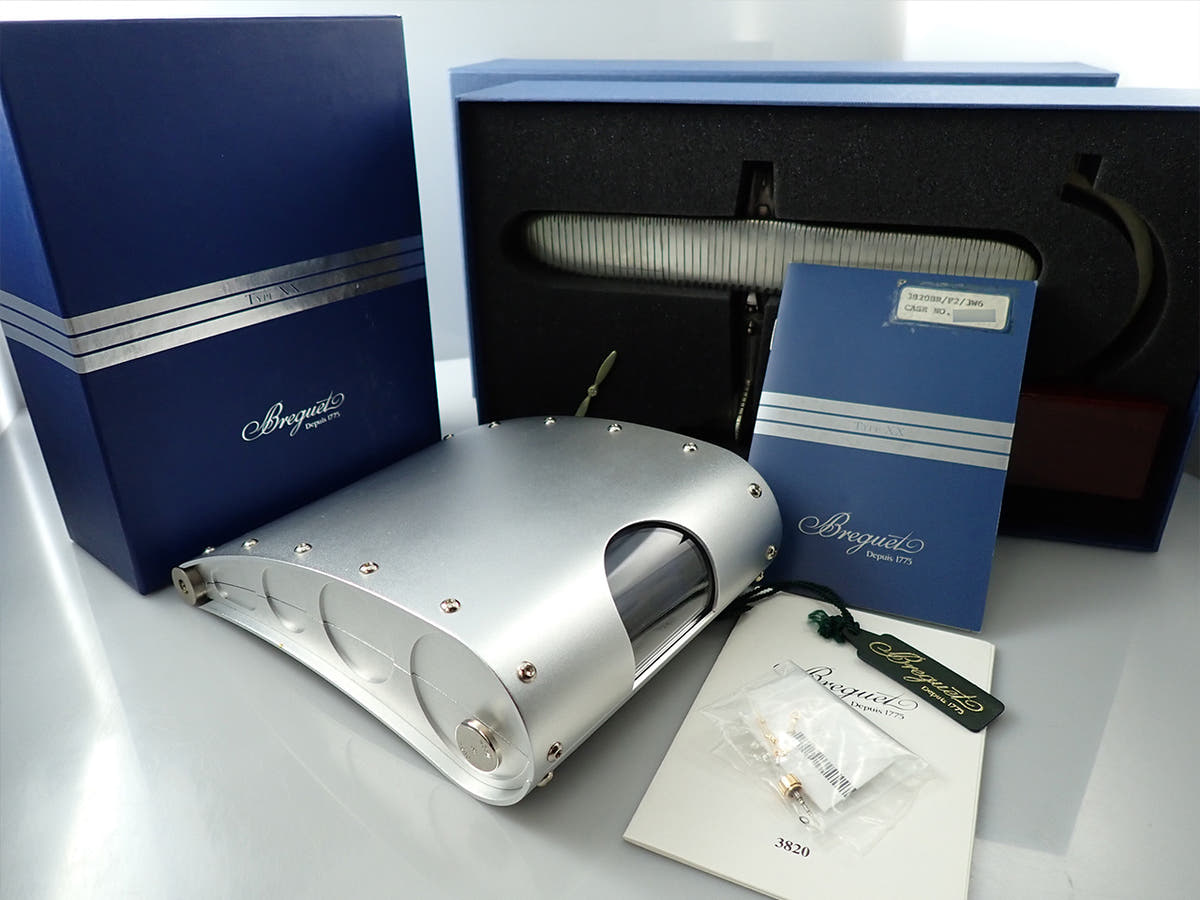 ブレゲ タイプXX トランスアトランティック Ref.3820BR/F2/3W6 ブラック文字盤 中古 190YYRZC
