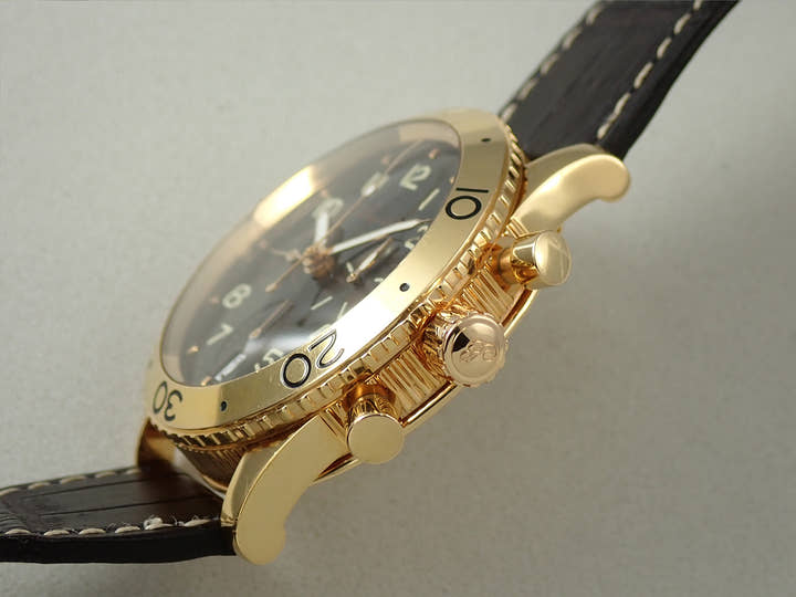 Breguet Type XX Transatlantic Ref.3820BR/F2/3W6 Black Dial Used 190YYRZC