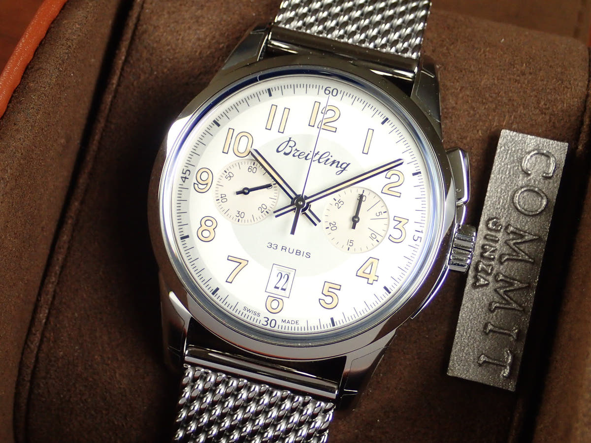 Breitling Transocean Ref.A019G99OCA Silver Dial Unused transocean