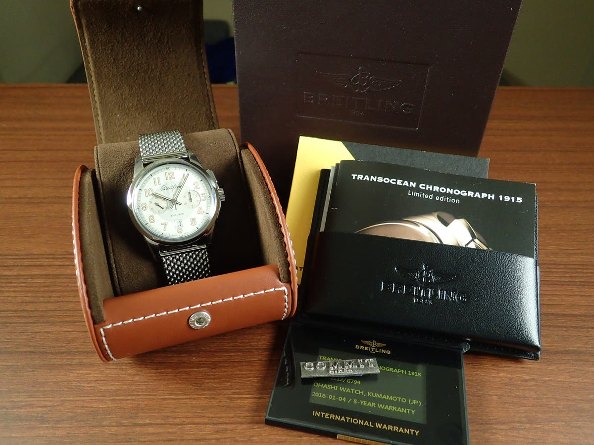Breitling Transocean Ref.A019G99OCA Silver Dial Unused transocean