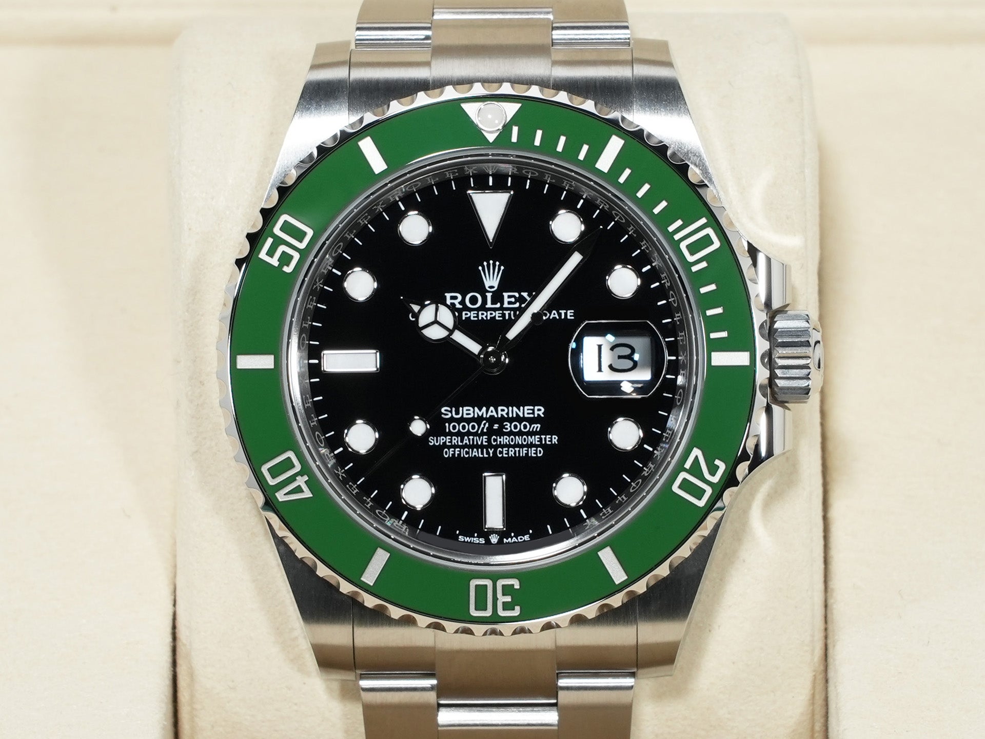 ロレックス サブマリーナー デイト Ref.126610LV ステンレススチール ブラック文字盤 未使用 mcsdo6wh