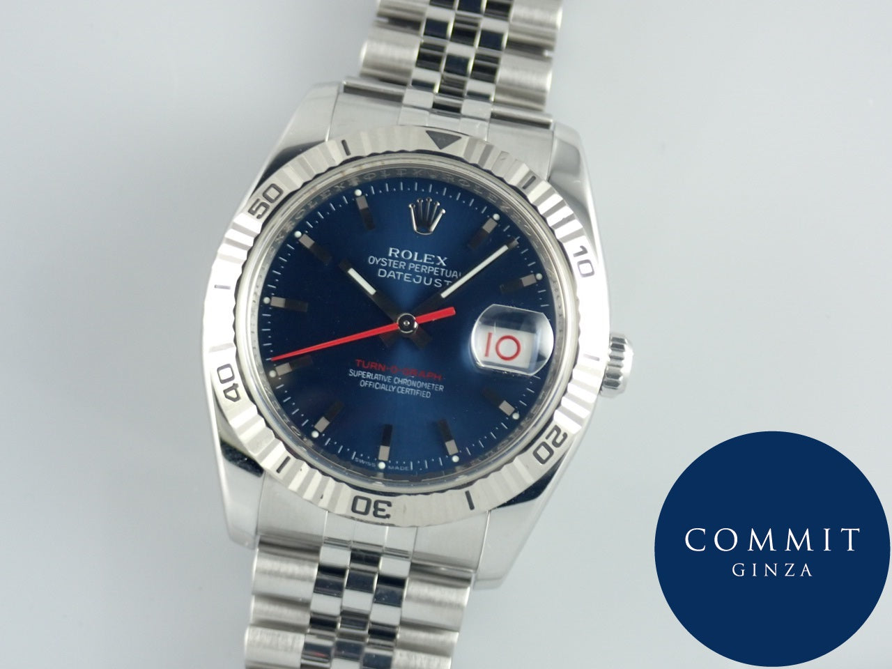 Rolex Datejust Turn-O-Graph Blue Dial &lt;Warranty, Box, etc.&gt;