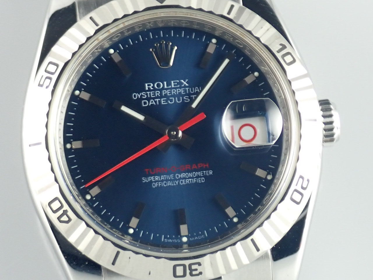 Rolex Datejust Turn-O-Graph Blue Dial &lt;Warranty, Box, etc.&gt;