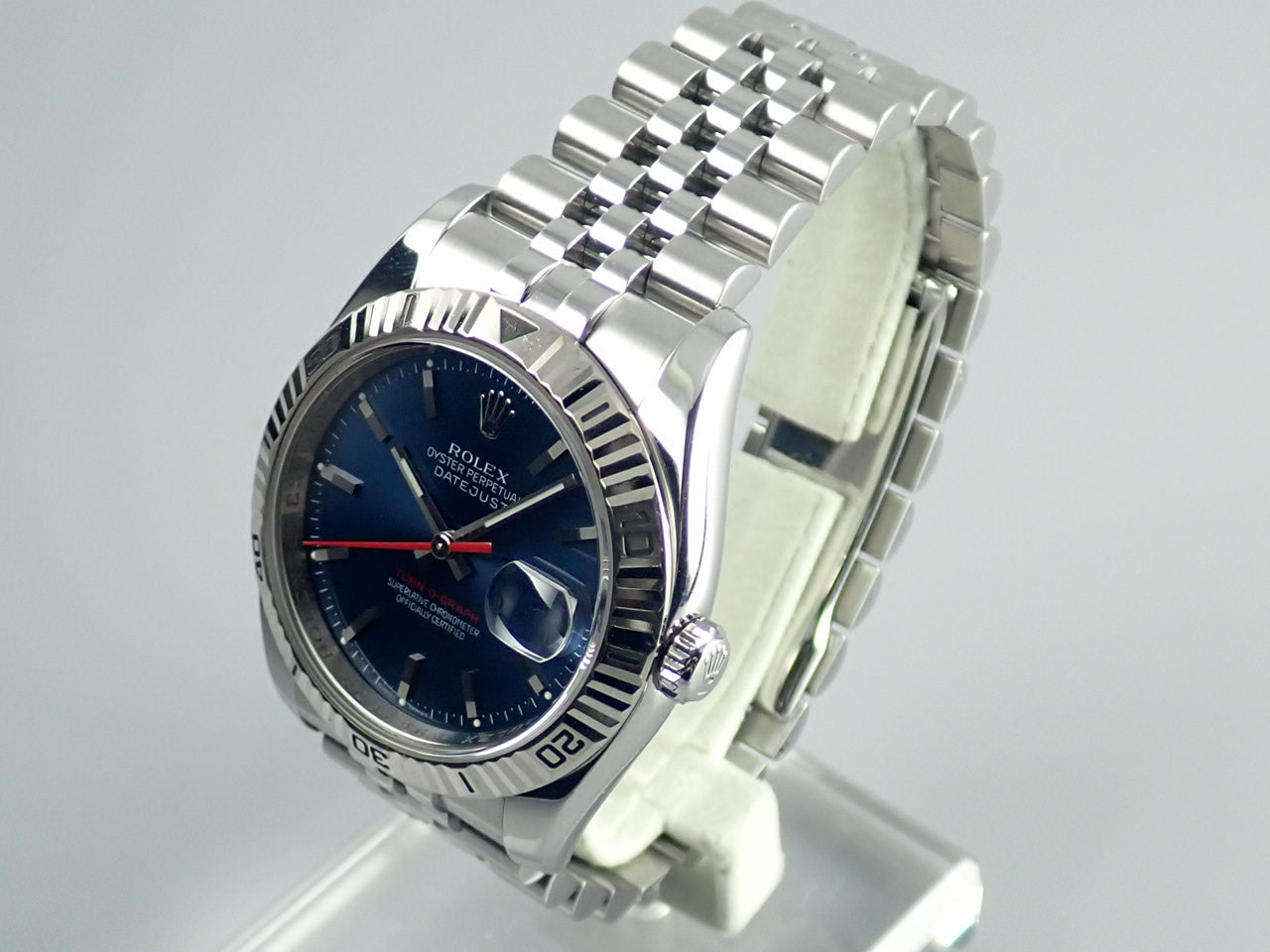 Rolex Datejust Turn-O-Graph Blue Dial <Warranty, Box, etc