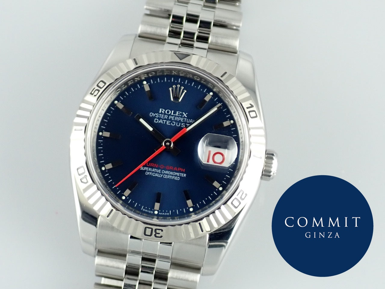 Rolex Datejust Turn-O-Graph Blue Dial D Series &lt;Warranty, Box, etc.&gt;