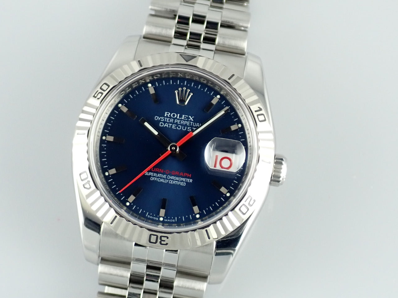 Rolex Datejust Turn-O-Graph Blue Dial D Series &lt;Warranty, Box, etc.&gt;