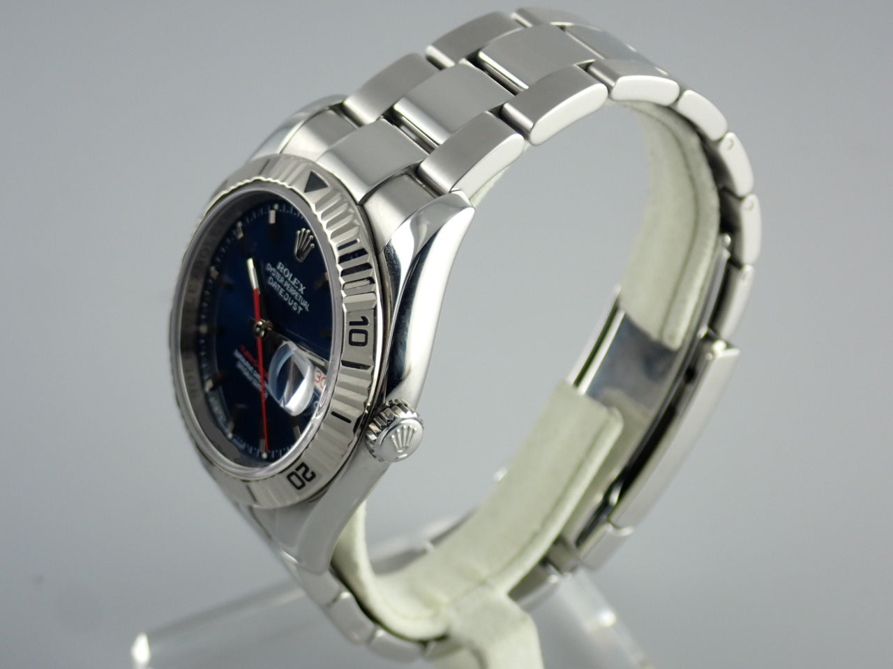 Rolex Datejust Turn-O-Graph Blue Dial &lt;International Service Warranty and Box&gt;