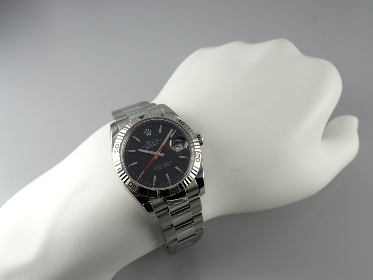 Rolex Datejust Turn-O-Graph Black Dial &lt;Warranty, Box, etc.&gt;