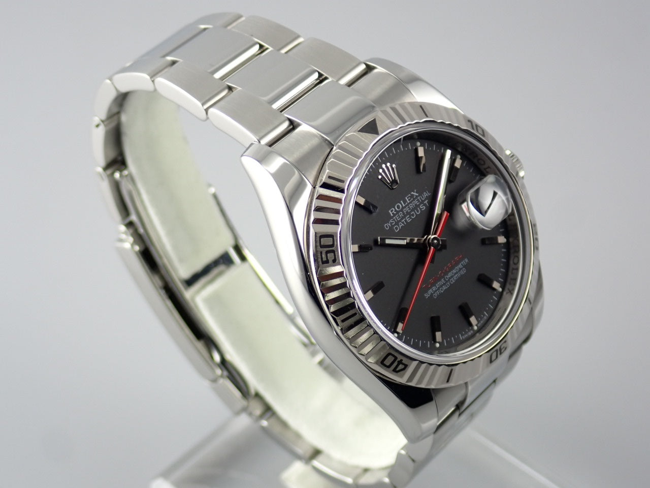 Rolex Datejust Turn-O-Graph Black Dial &lt;Warranty, Box, etc.&gt;