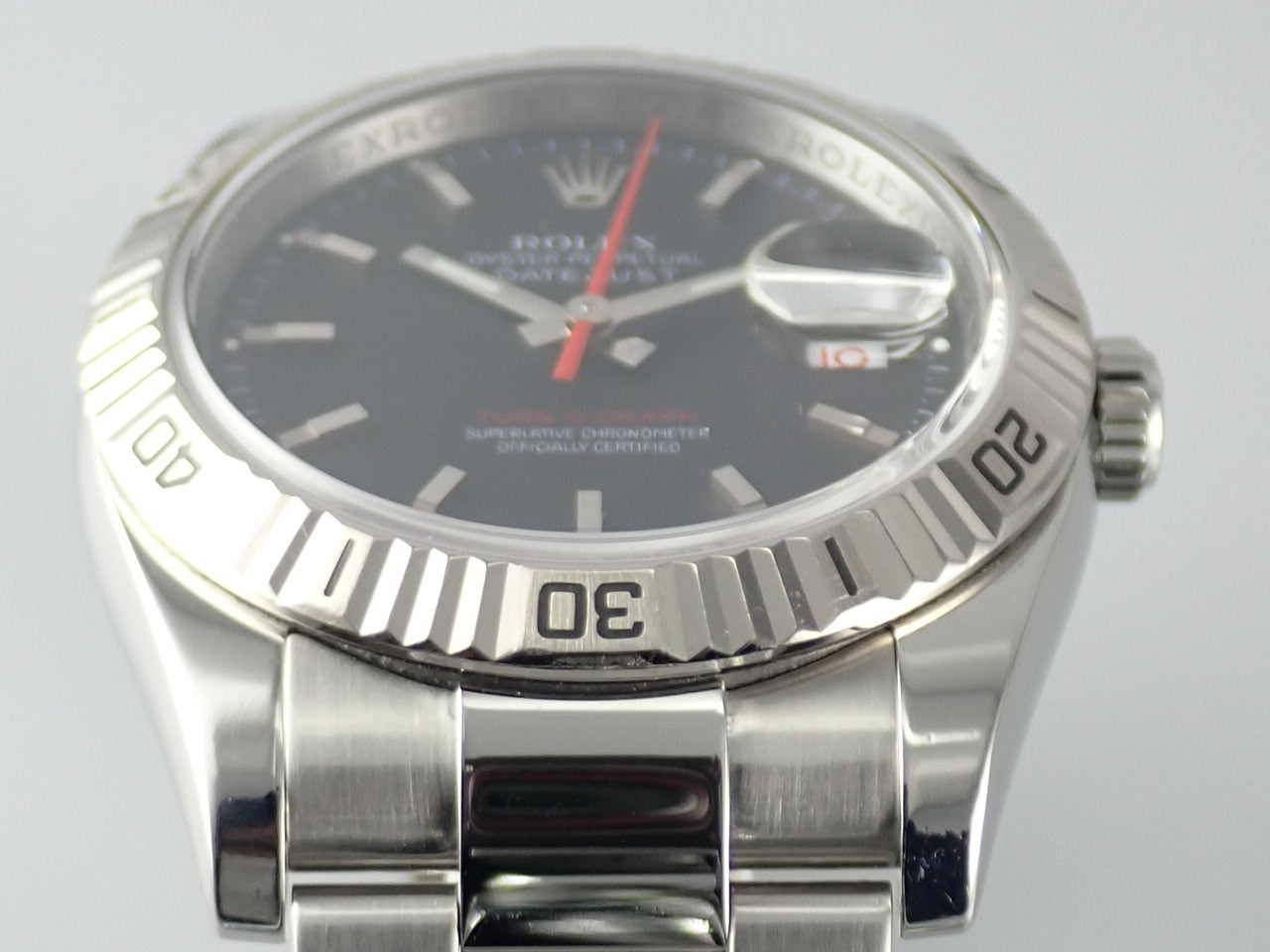 Rolex Datejust Turn-O-Graph Black Dial &lt;Warranty, Box, etc.&gt;