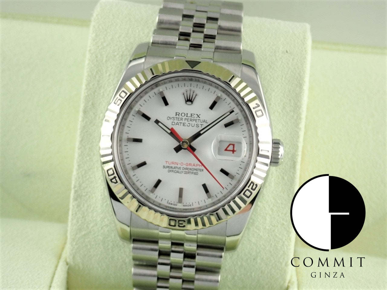 Rolex Datejust Turn-O-Graph White Dial &lt;Warranty, Box, etc.&gt;