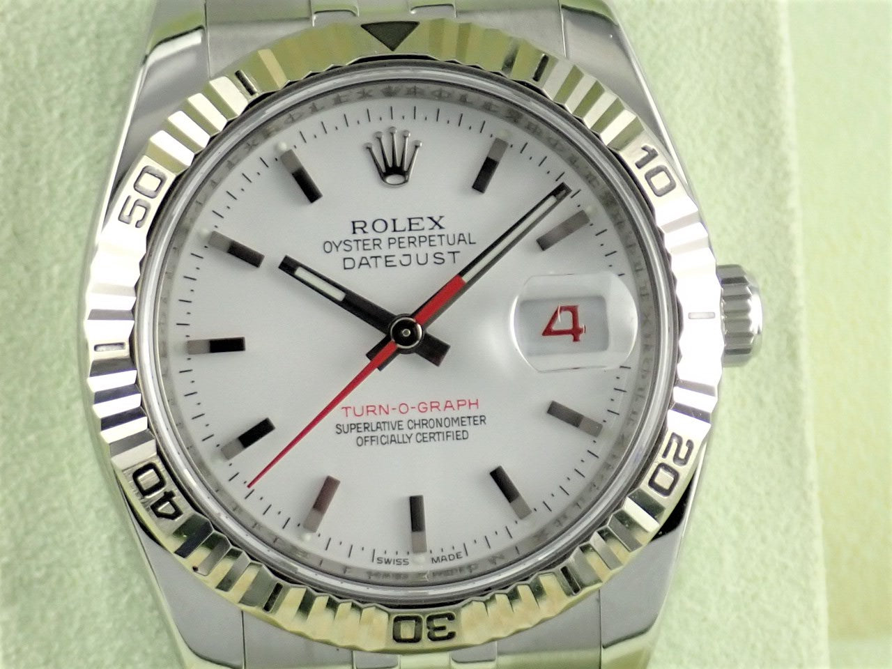 Rolex Datejust Turn-O-Graph White Dial &lt;Warranty, Box, etc.&gt;