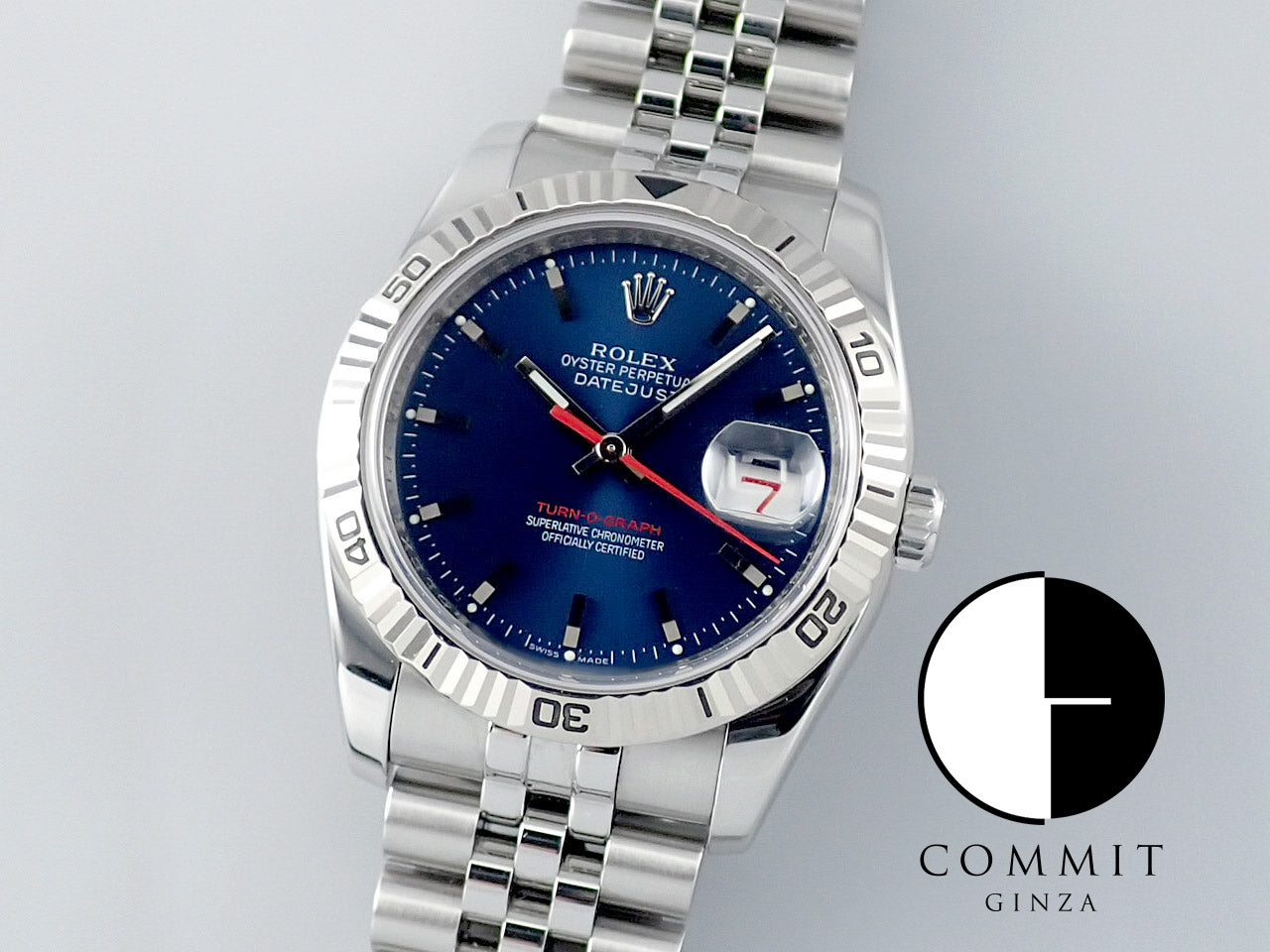 Rolex Datejust Turn-O-Graph Blue &lt;Warranty, Box, etc.&gt;