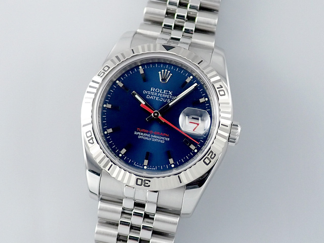 Rolex Datejust Turn-O-Graph Blue &lt;Warranty, Box, etc.&gt;