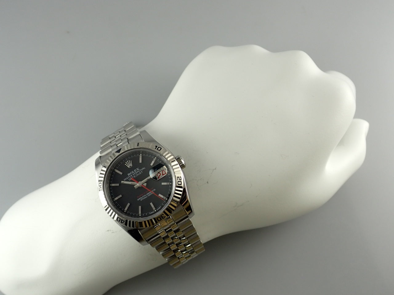 Rolex Datejust Turn-O-Graph Black Dial &lt;Warranty, Box, etc.&gt;