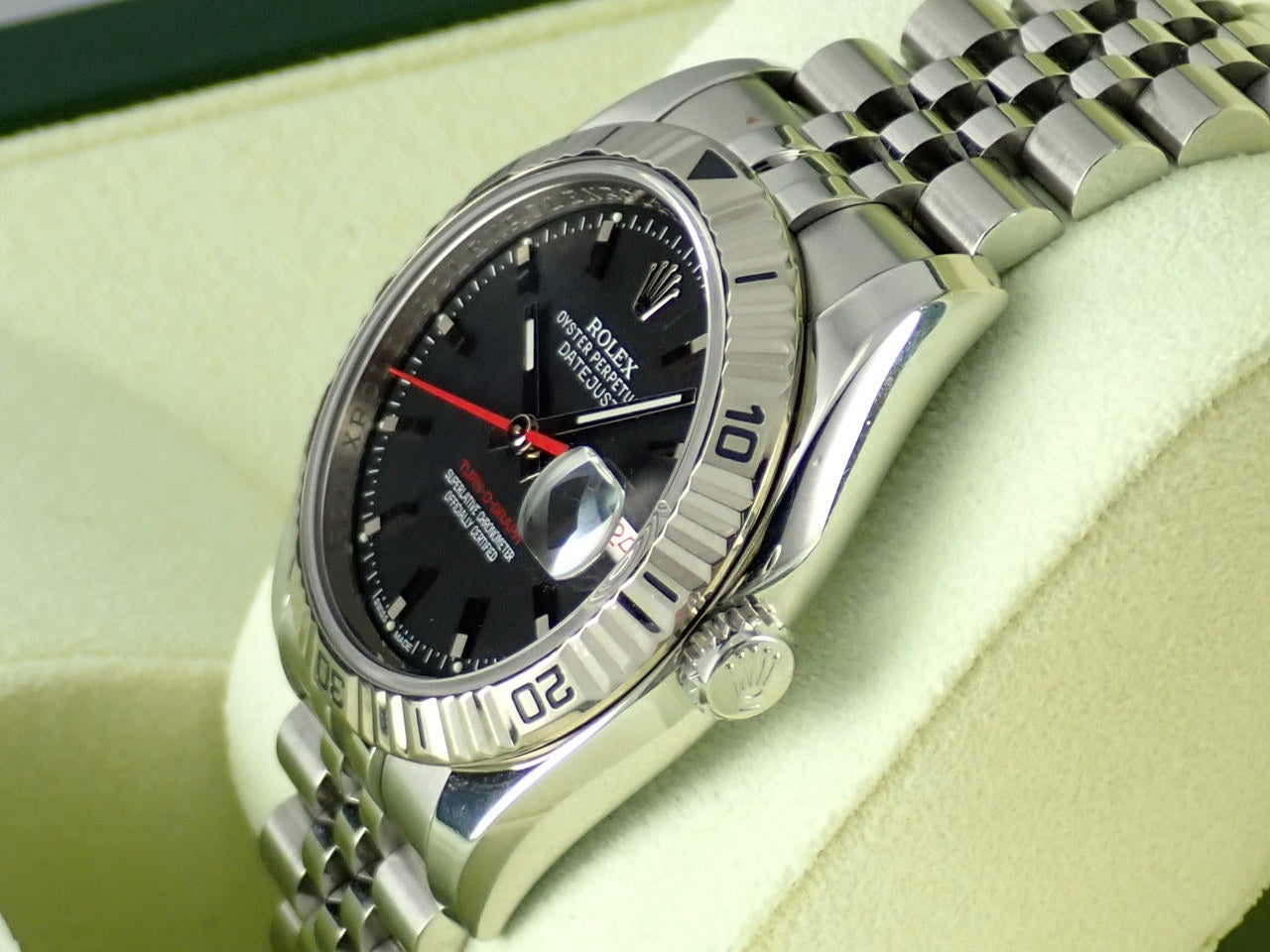 Rolex Datejust Turn-O-Graph Black Dial &lt;Warranty, Box, etc.&gt;