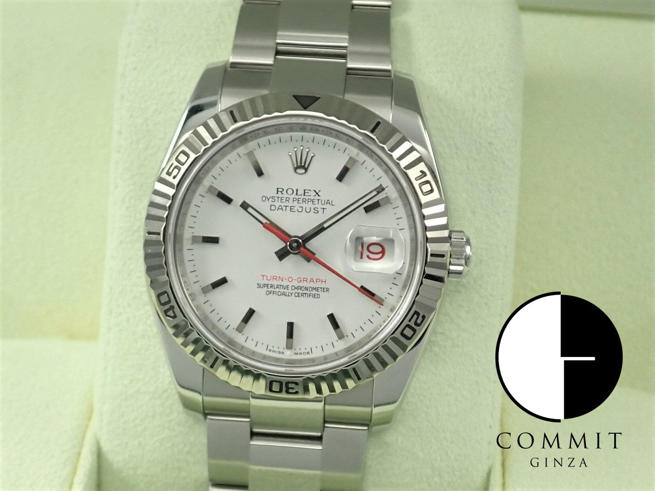 Rolex Datejust Turn-O-Graph White Dial &lt;Warranty, Box, etc.&gt;