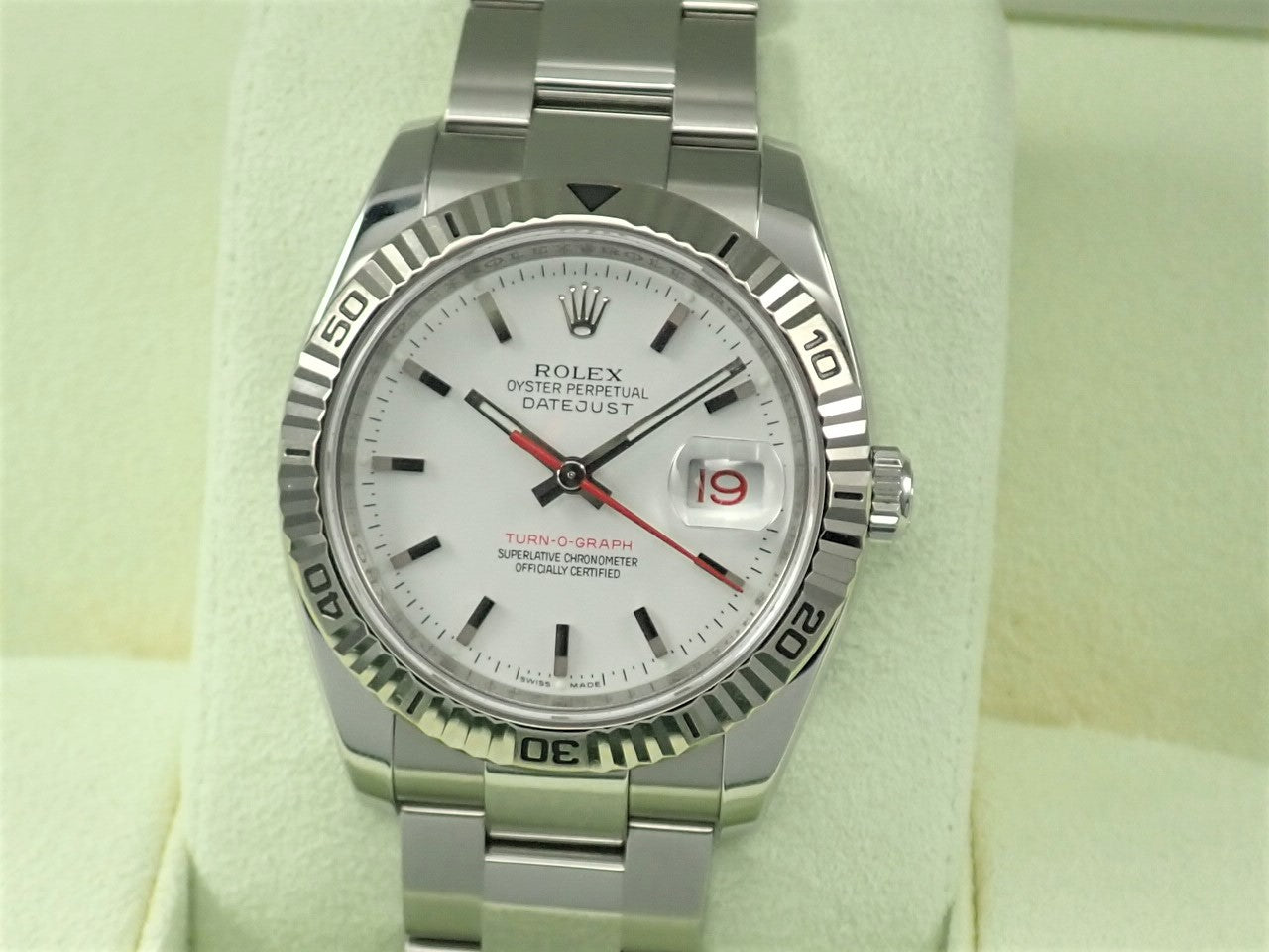 Rolex Datejust Turn-O-Graph White Dial &lt;Warranty, Box, etc.&gt;