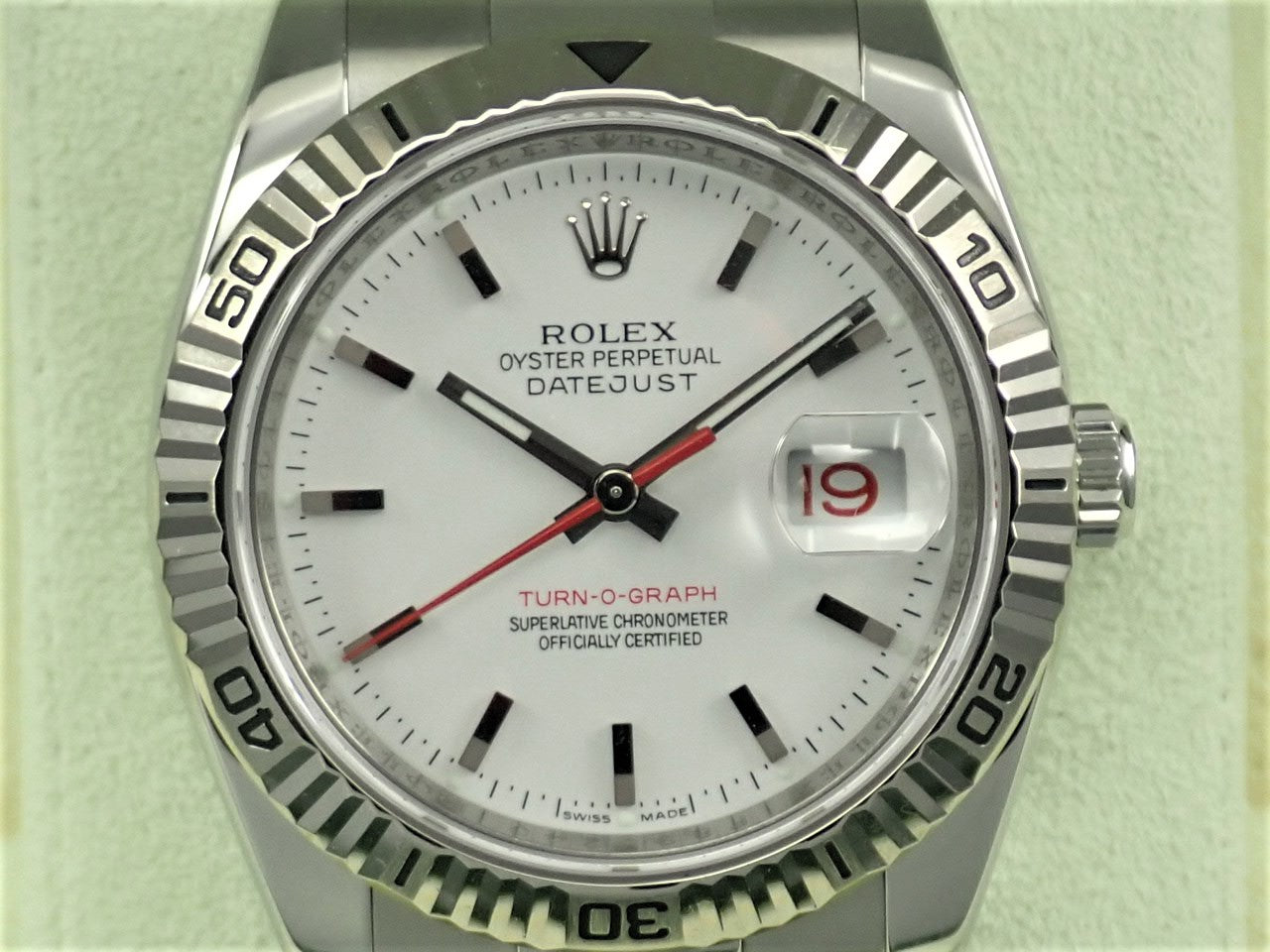 Rolex Datejust Turn-O-Graph White Dial &lt;Warranty, Box, etc.&gt;