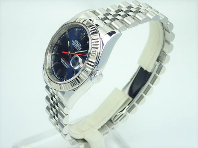 ロレックス デイトジャスト Ref.116264 ブルー文字盤 中古 turn-o-graph-6