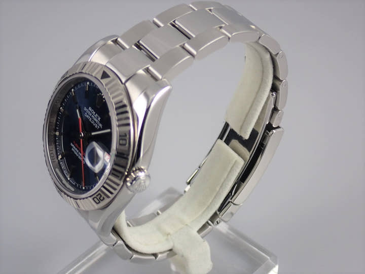 ロレックス デイトジャスト Ref.116264 ブルー文字盤 中古 turn-o-graph-9