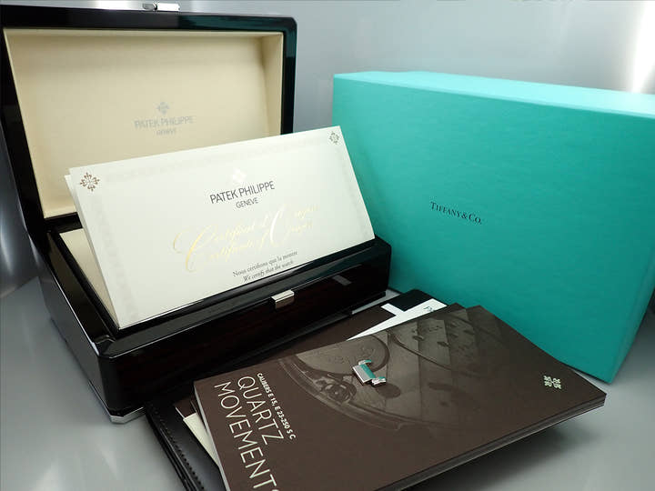パテックフィリップ Twenty-4 TIFFANY＆CO. Ref.4910/10A-010 ステンレススチール グレー文字盤