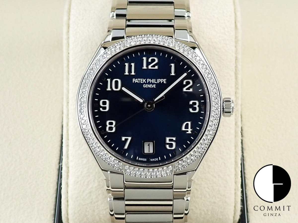 パテックフィリップ Twenty-4 Ref.7300/1200A-001 ステンレススチール ブルーソレイユ文字盤
