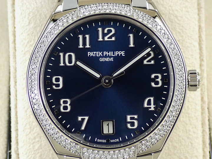 パテックフィリップ Twenty-4 Ref.7300/1200A-001 ステンレススチール ブルーソレイユ文字盤