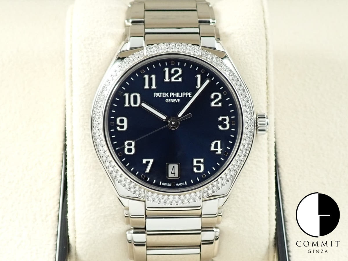 パテックフィリップ Twenty-4 Ref.7300/1200A-001 ステンレススチール ブルーソレイユ文字盤