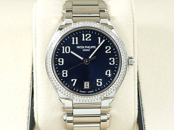 パテックフィリップ Twenty-4 Ref.7300/1200A-001 ステンレススチール ブルーソレイユ文字盤