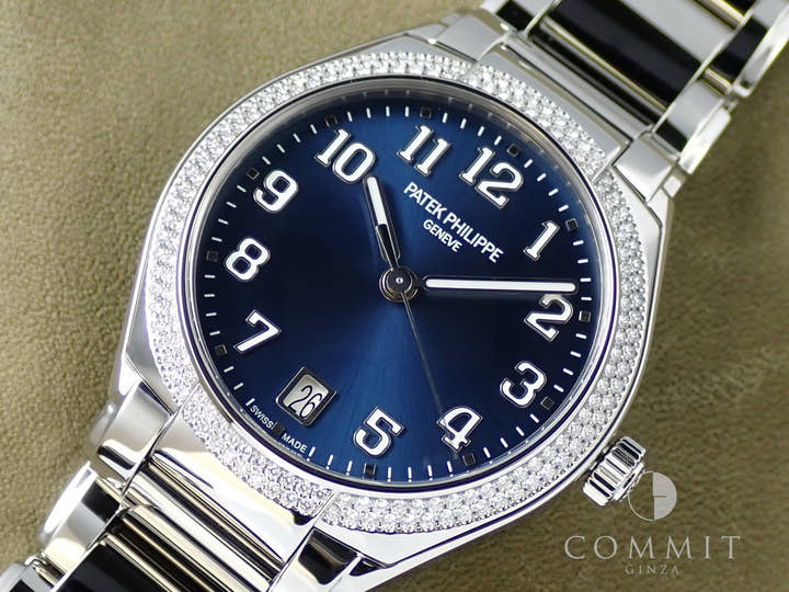 パテックフィリップ Twenty-4 Ref.7300/1200A-001 ステンレススチール ブルーソレイユ文字盤