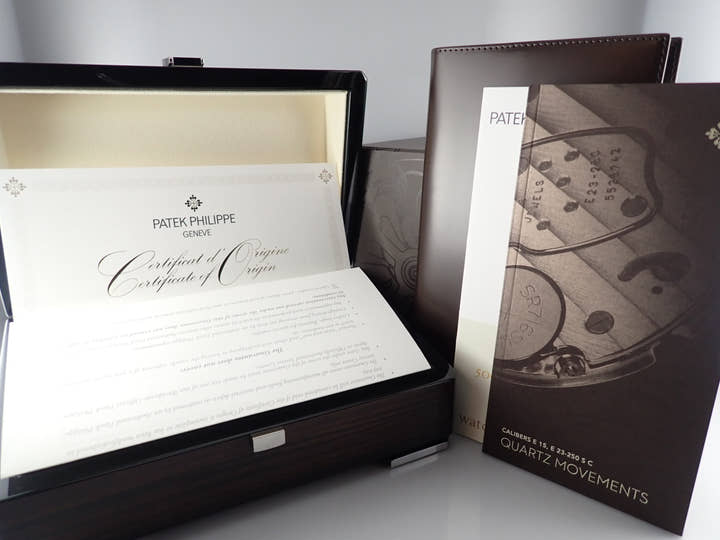Patek Philippe TWENTY-4 Ref.4910/1200A-001 Blue Soleil Dial Unused twenty4