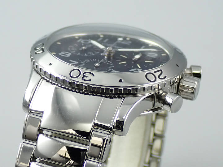 Breguet Type XX Aeronavale Ref.3807ST/J2/SW9 Blue Dial Used PL155795