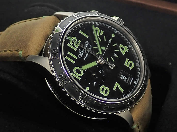 Breguet Type XXI Ref. 3815TI/HM/3ZU Black Dial Excellent Condition VUY68363