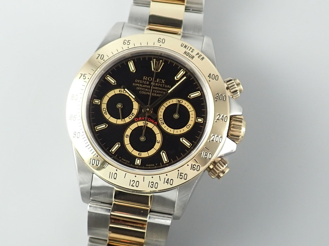 Rolex Daytona Combi El Primero Black Dial W Serial Number &lt;Warranty, Box, etc.&gt;