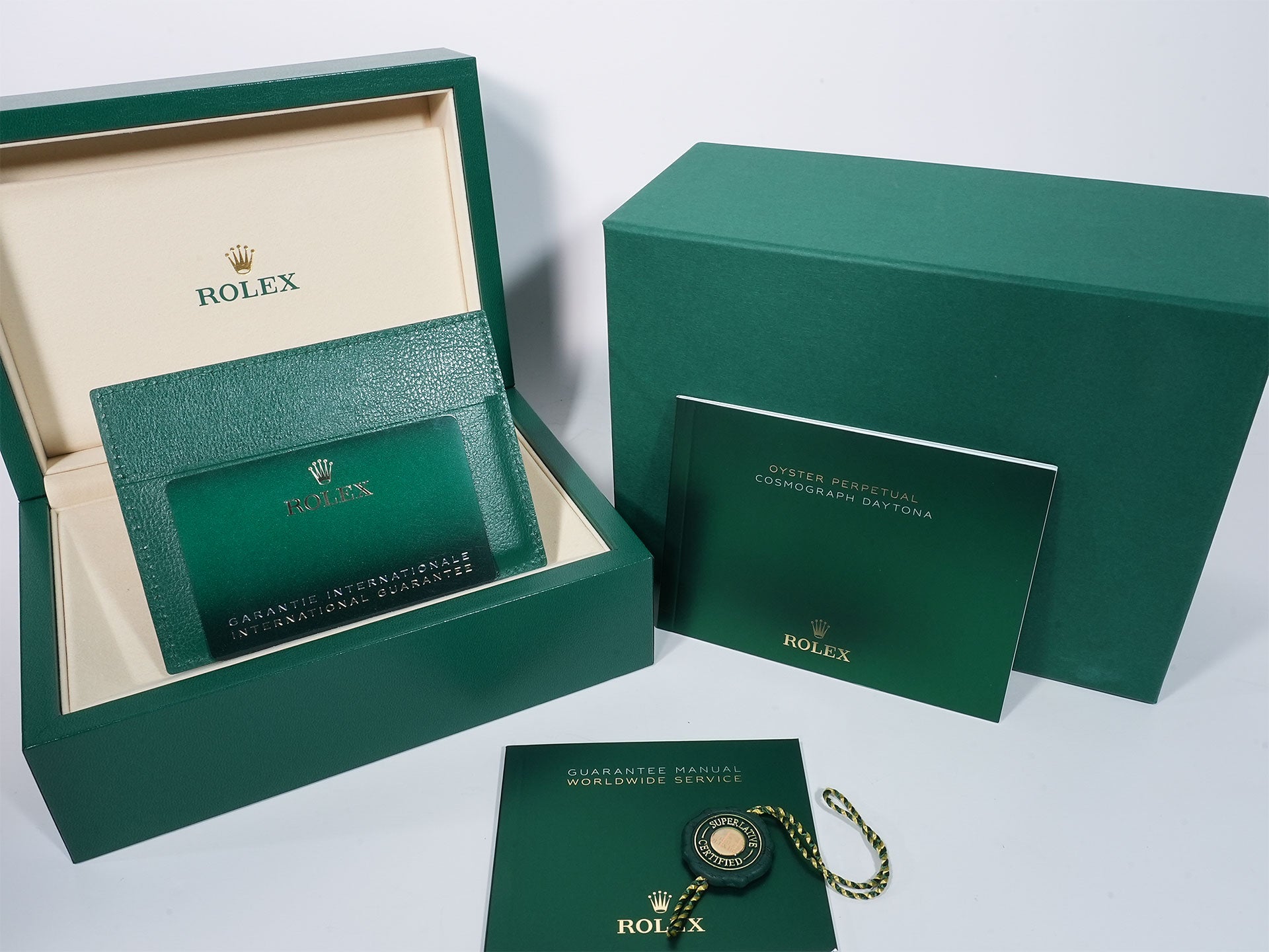 Rolex Daytona Ref. 126500LN Stainless Steel Black Dial Unused v4nh6ytm