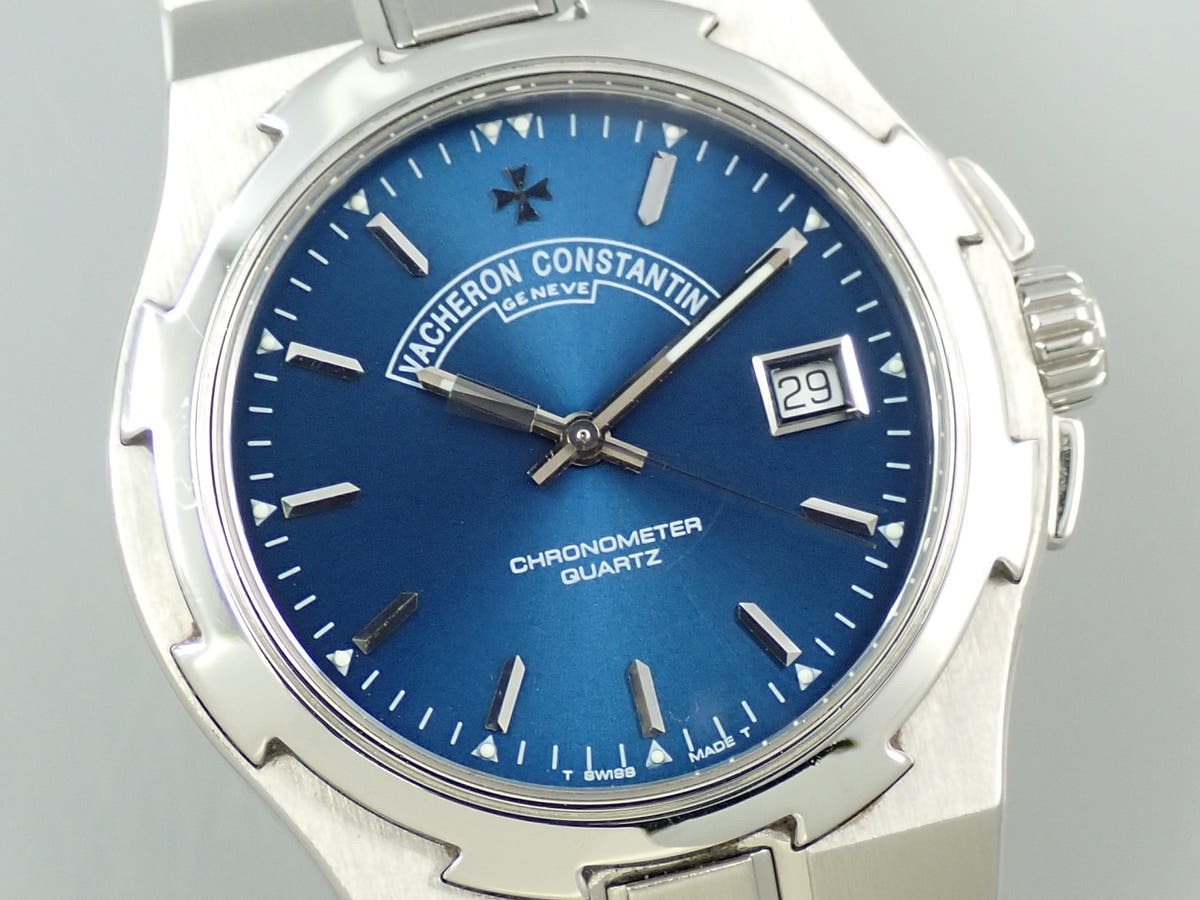 ヴァシュロンコンスタンタン オーヴァーシーズ　クォーツ Ref.72040/423A-8464 ブルー文字盤 中古 K0929704