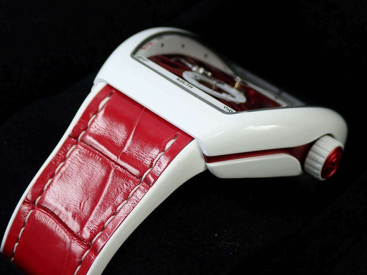 フランクミュラー ヴァンガード Ref.V45S6SQTLTD TTBCER スケルトン文字盤 美品 J9C5R511