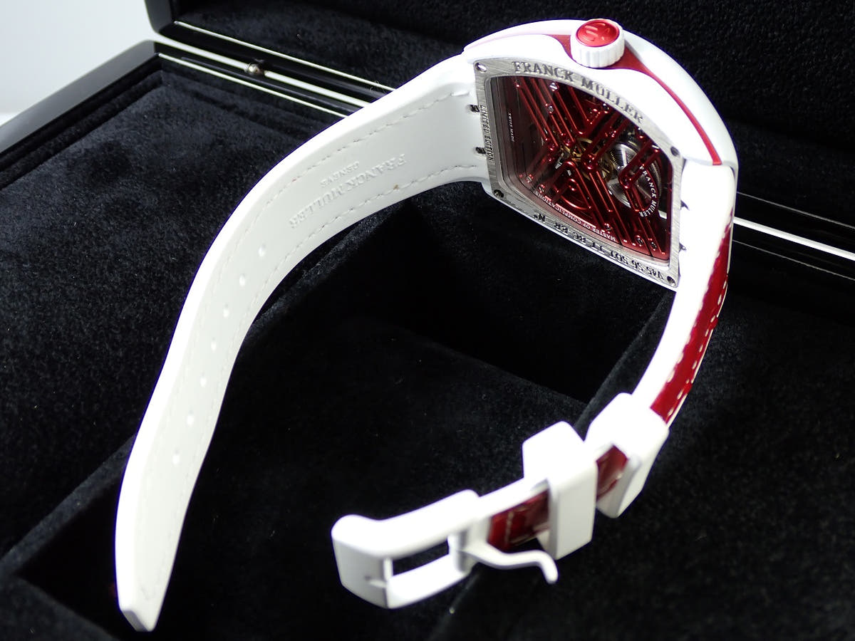 フランクミュラー ヴァンガード Ref.V45S6SQTLTD TTBCER スケルトン文字盤 美品 J9C5R511