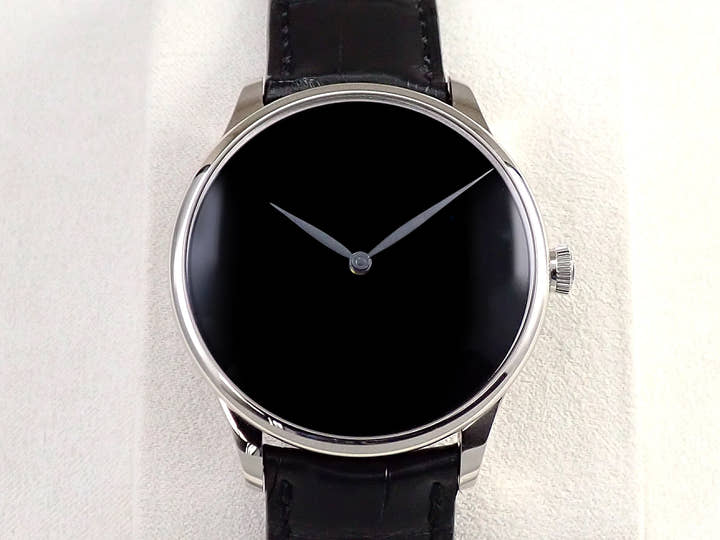 H.モーザー ベンチャー・コンセプト ベンタブラック ブラックハンズ Ref.2327-0222 ベンタブラック文字盤 美品 UJ042H3T