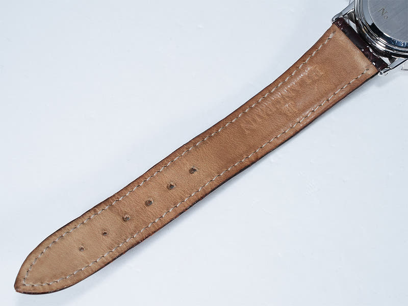 ブランパン ヴィルレ スプリットセコンド クロノグラフ Ref.1186-3427-55 PT ホワイト文字盤 中古 8AZ2066Z