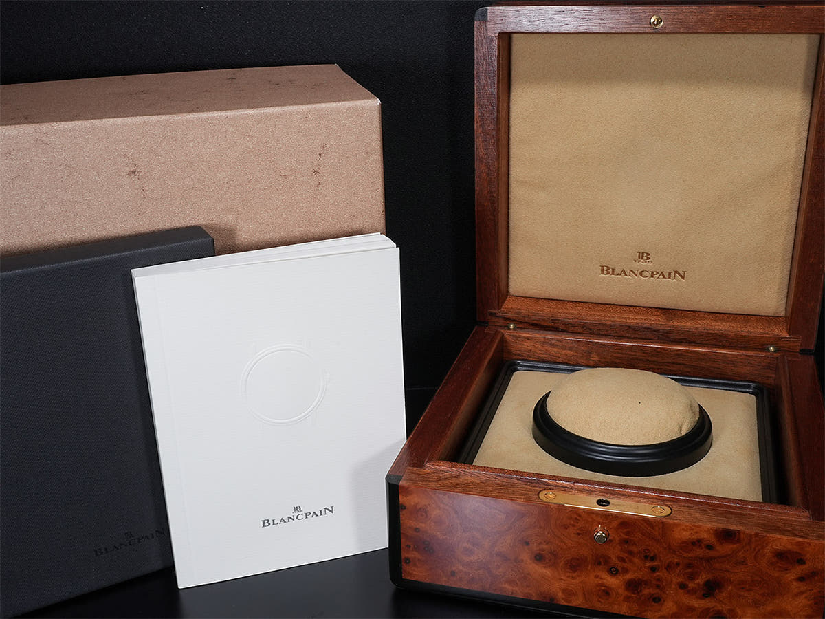 Blancpain Villeret Split Second Chronograph Ref.1186-3427-55 PT White Dial Used 8AZ2066Z