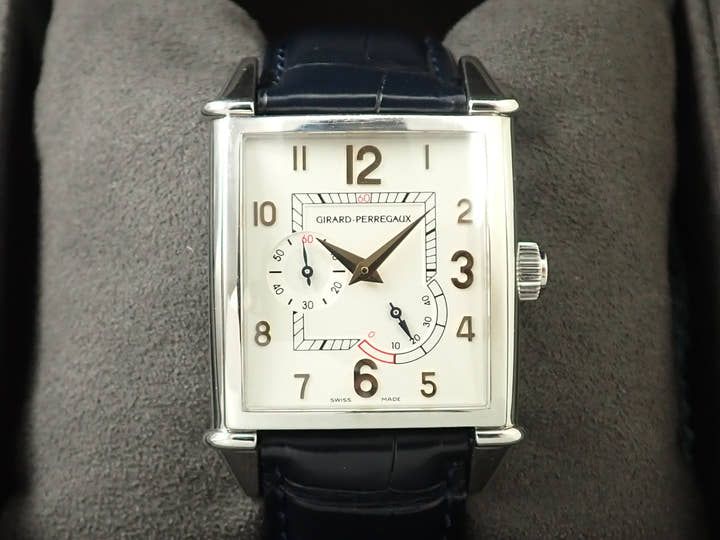 ジラールペルゴ ヴィンテージ1945 Ref.25850-11-113-BAEA シルバー文字盤 中古 CP900522