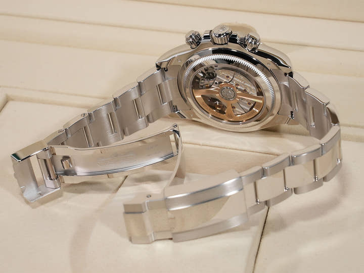 Rolex Daytona Ref. 126506A Platinum Ice Blue Dial with 11 Baguette Diamonds Unused wfv3swc5