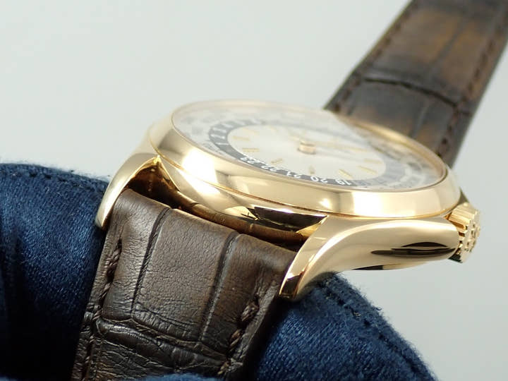 パテックフィリップ コンプリケーション ワールドタイム Ref.5110J-001 イエローゴールド シルバー文字盤