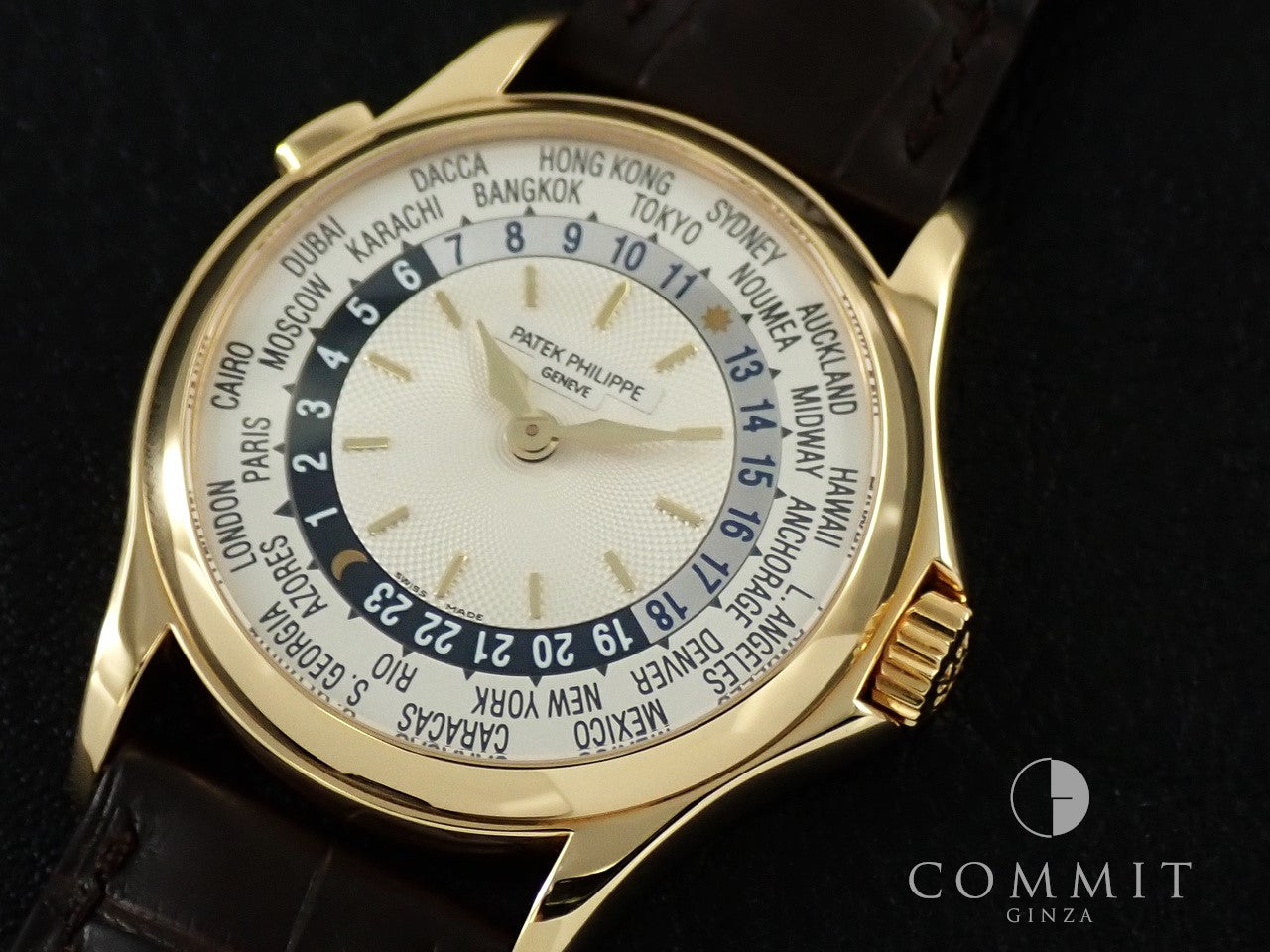 Patek Philippe Complications World Time Ref.5110J-001 18KYG Silver Dial