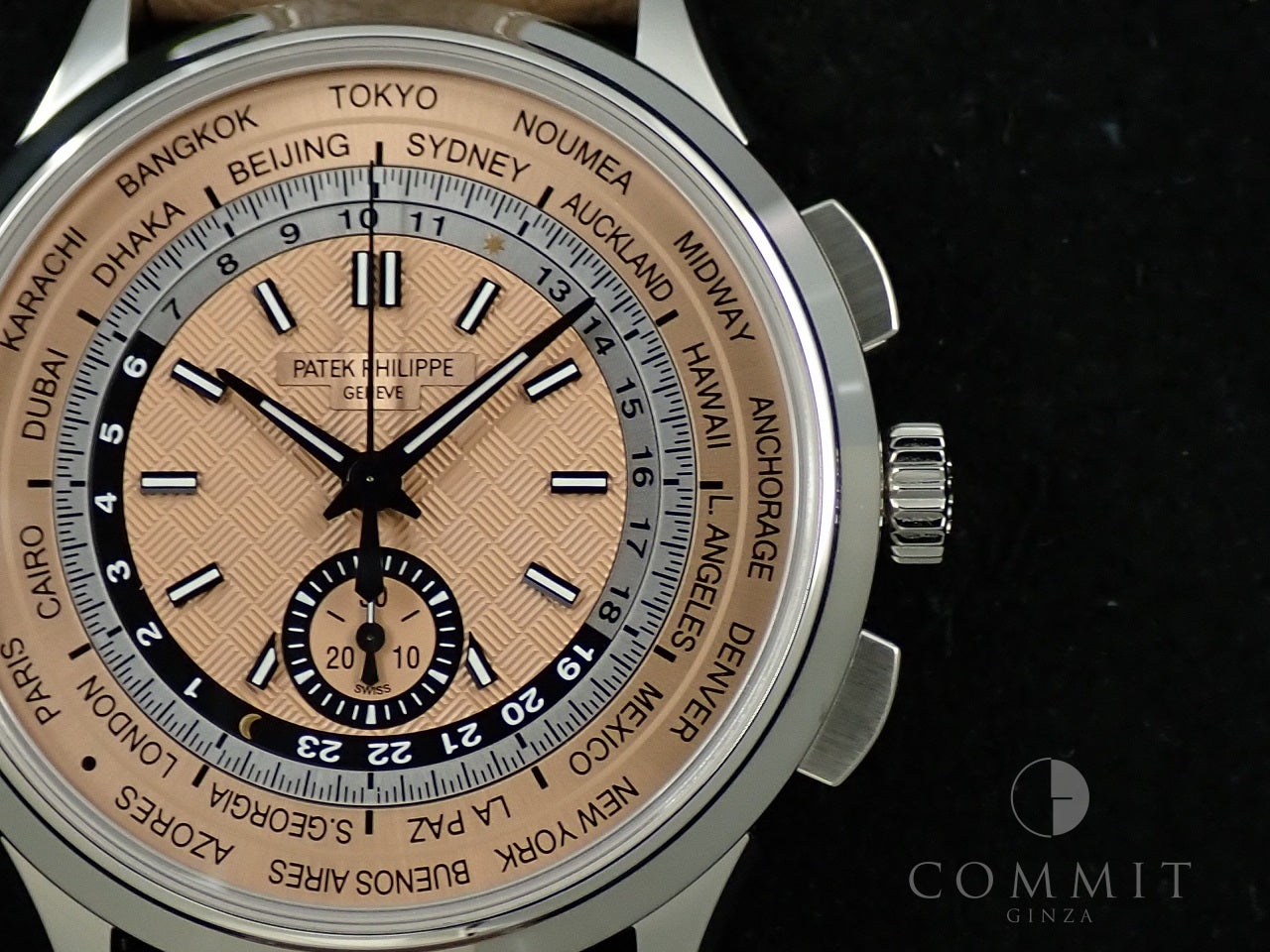 Patek Philippe World Time Chronograph &lt;Warranty, Box, etc.&gt;