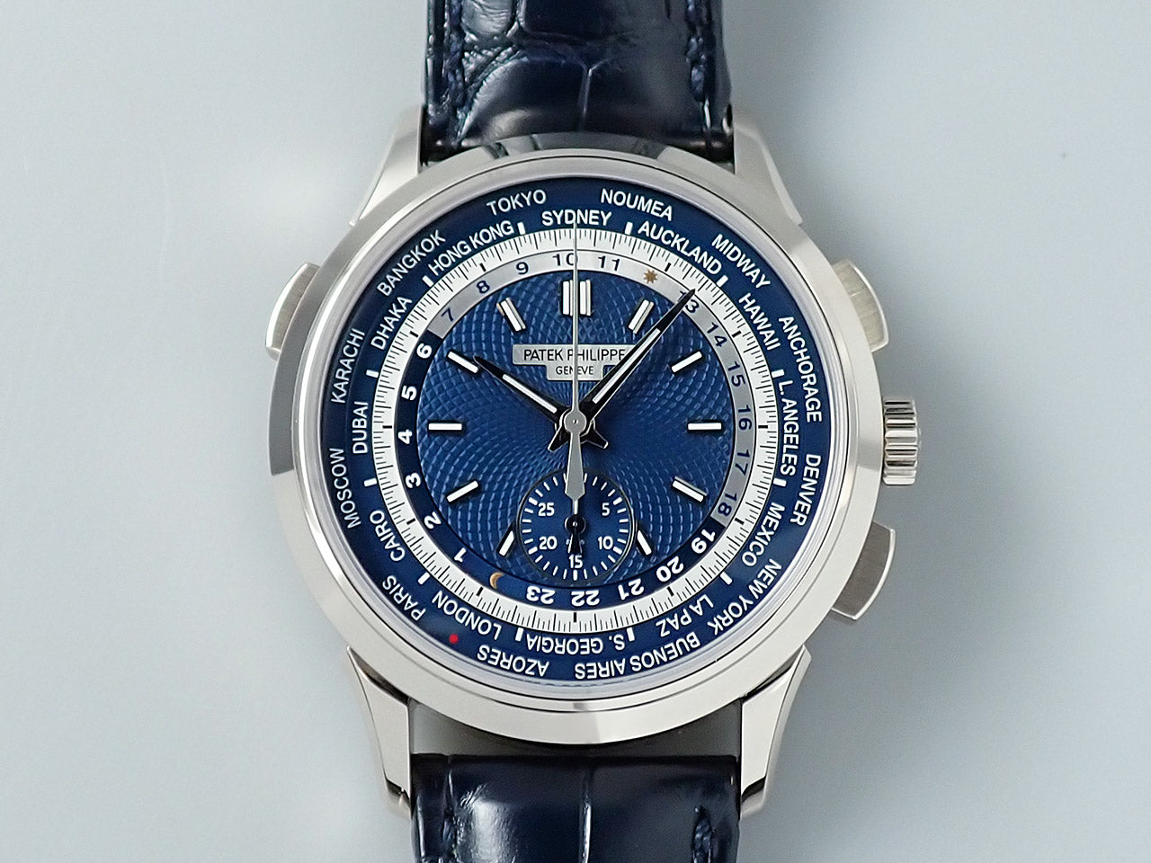 Patek Philippe World Time Chronograph &lt;Warranty, Box, etc.&gt;