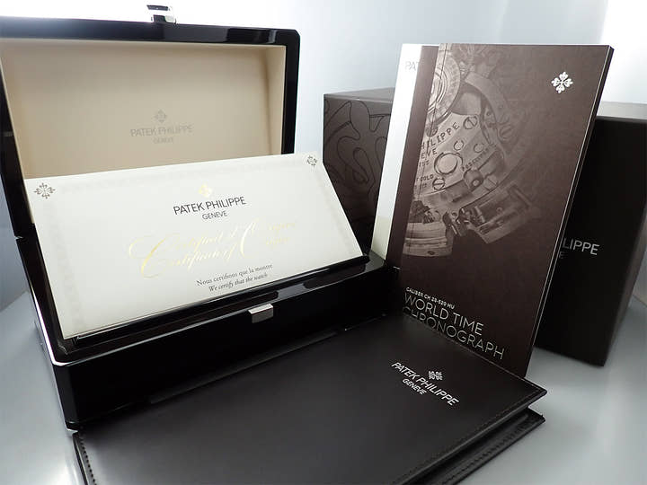 パテックフィリップ コンプリケーション ワールドタイム クロノグラフ Ref.5930G-001 ホワイトゴールド ブルー文字盤