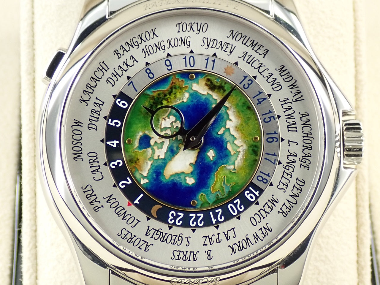 Patek Philippe World Time Cloisonné &lt;Warranty, Box, etc.&gt;